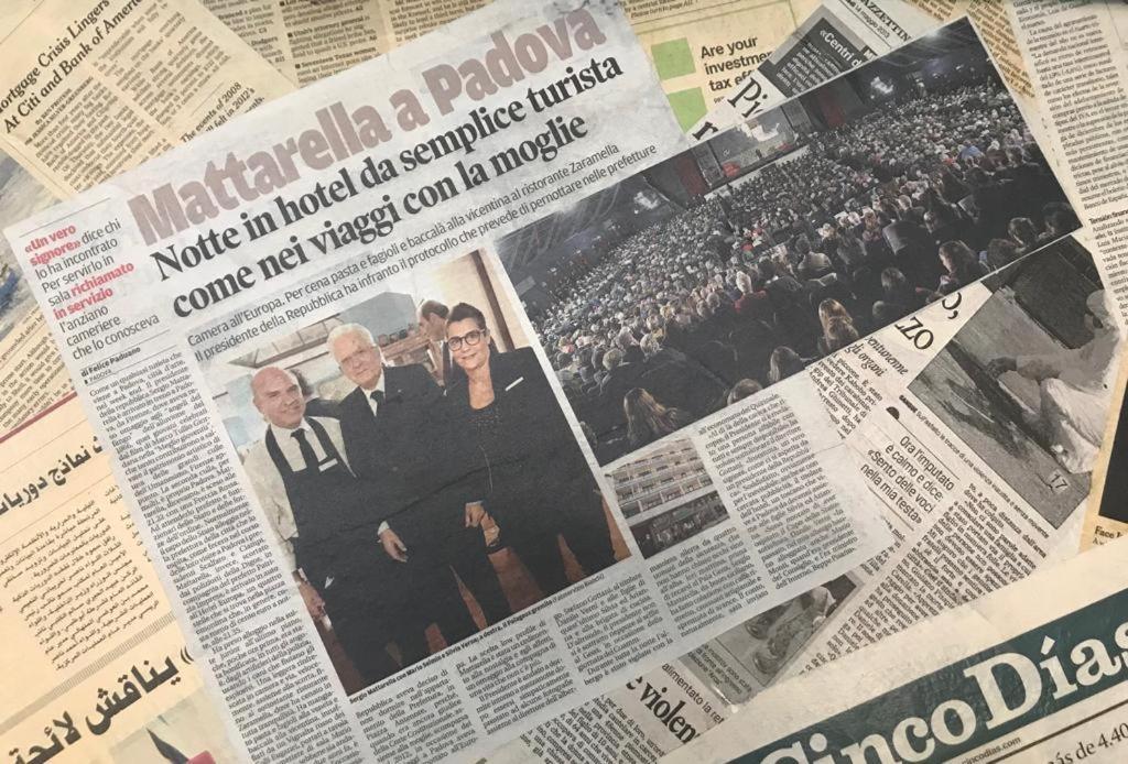 Hotel Europa Padova Bagian luar foto